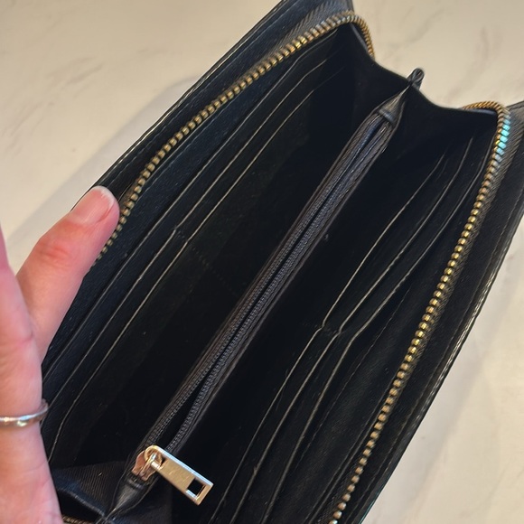 A New Day Black Crocodile Embossed Wallet - Picture 3 of 4